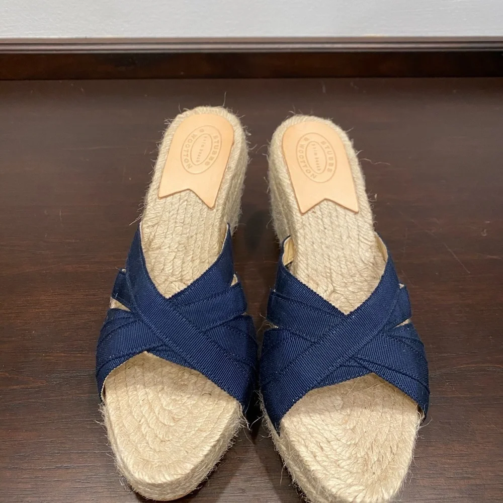 Stubbs & Wootton Espadrille - Navy